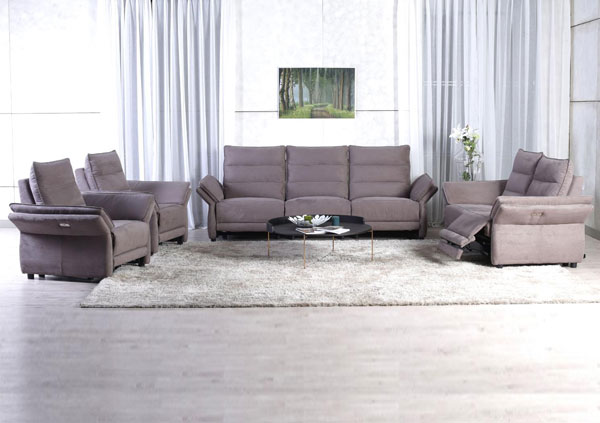 Casper Camel 4 Seater Sofa - Image 2