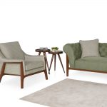 Wooden 2 Seater Sofa