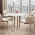 Blush Round Dining Tables