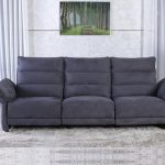 Casper Dark Grey 4 Seater Sofa