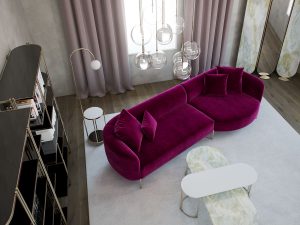 Macaroon Relax (P1+C2) Sofa